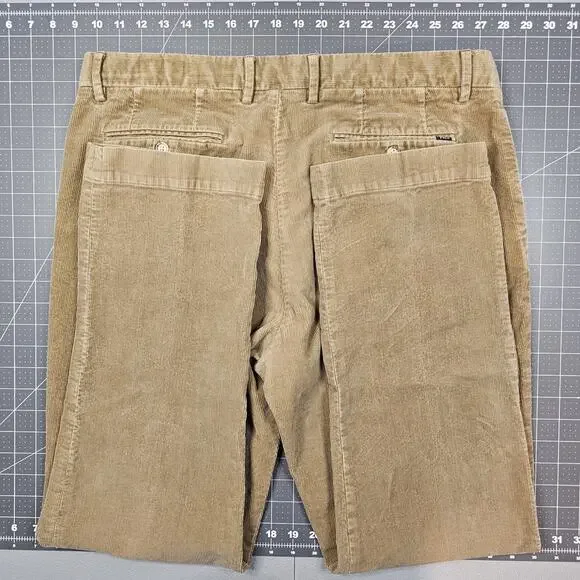 Polo Ralph Lauren Pants Mens 36x32 Corduroy Tan Khaki Preppy Utility Workwear - Picture 13 of 16